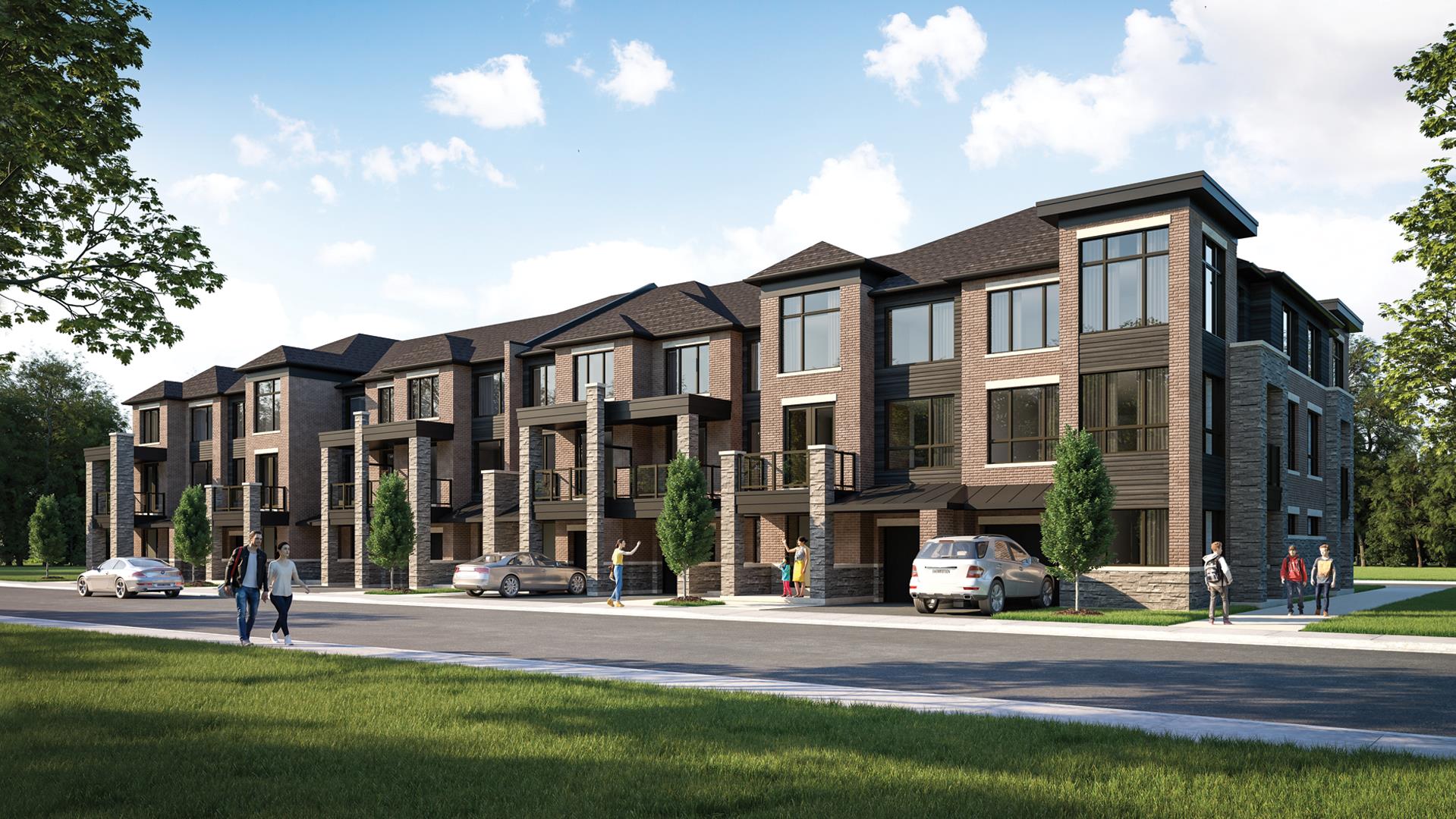 Town homes in Barrie