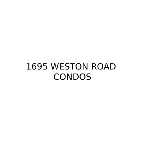  1695 WESTON ROAD CONDOS logo 