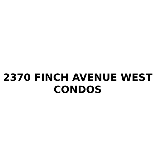  2370 FINCH AVENUE WEST CONDOS logo 