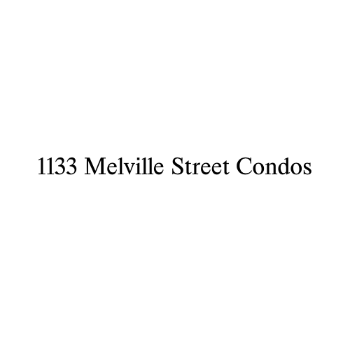  1133 Melville Street Condos logo 