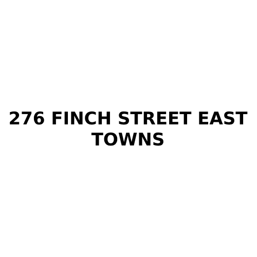  276 FINCH STREET EAST TOWNS logo 