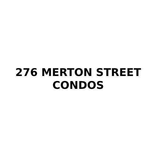  276 MERTON STREET CONDOS logo 