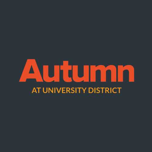  Autumn at university district logo 