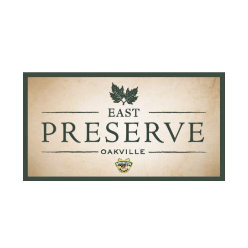  East preserve oakville towns logo 